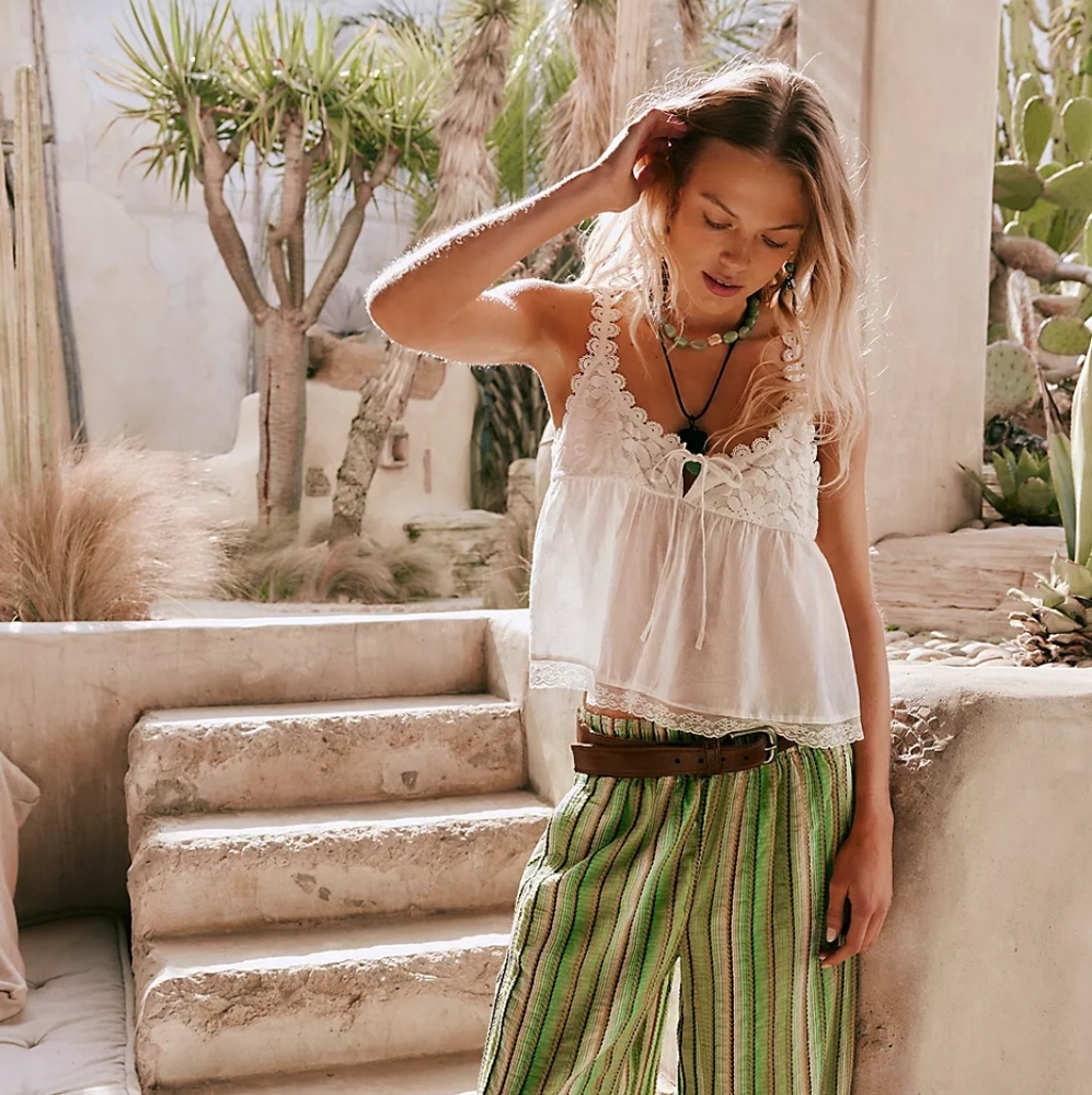 NWT Free People Stevie Lace Tank